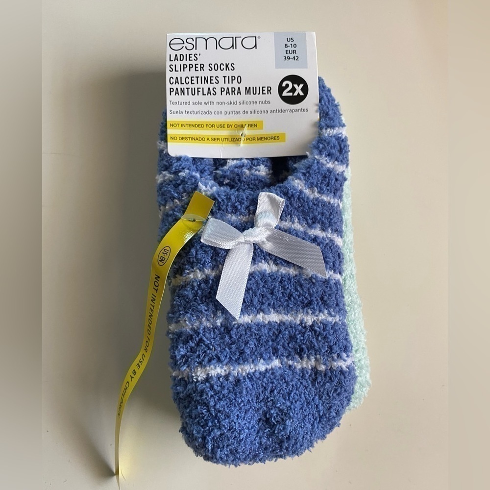 NIP Esmara Ladies Slipper Socks (2 pack)